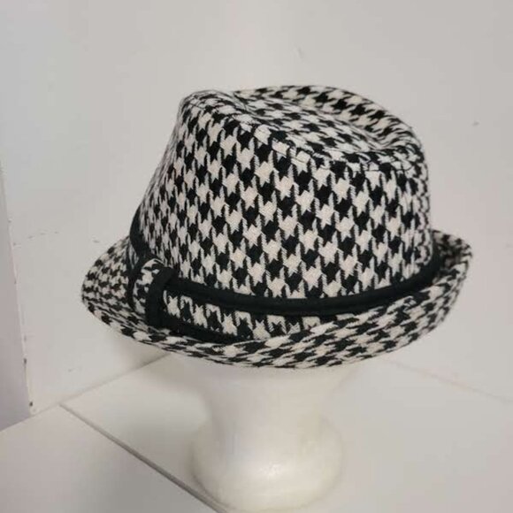 Herringbone Wool hat by The Hatter Large Pattern - Picture 3 of 6